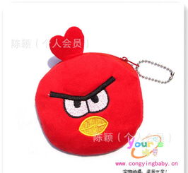 憤怒的小鳥公仔頭硬幣包 卡通動漫周邊產品的價格、廠家與開發趨勢